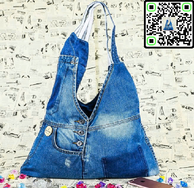 Túi móc sợi Jean H14