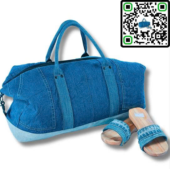Túi Jean du lịch side trung 25 x 52 x 36