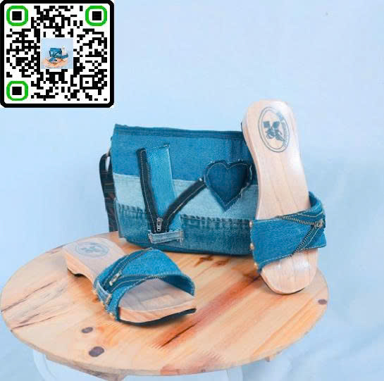 Guốc Mộc - Túi Jean H56
