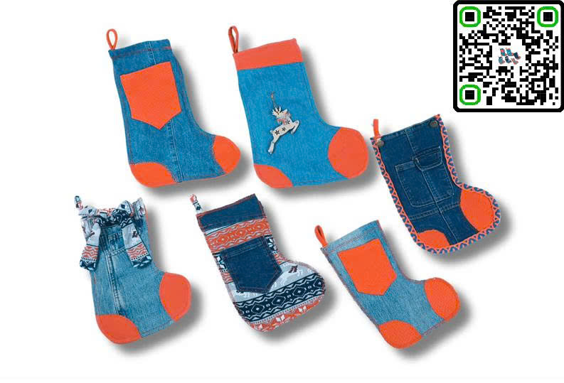 Chiếc Ủng Ông Già Noel Từ Jean Cũ SIDE 27 – Món Quà Đặc Biệt Cho Mùa Giáng Sinh Ý Nghĩa